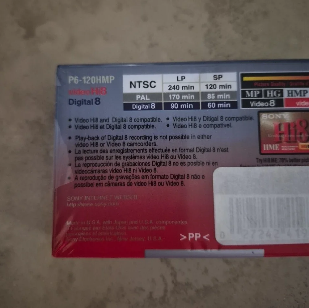 Sony Hi8 Video